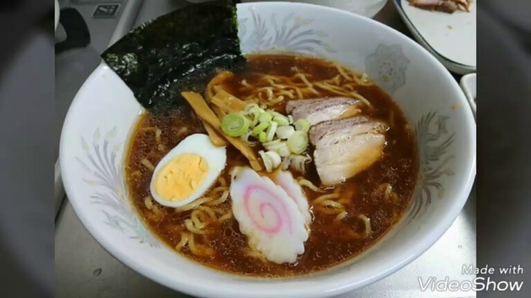 手作りチャーシューの醤油ラーメン
