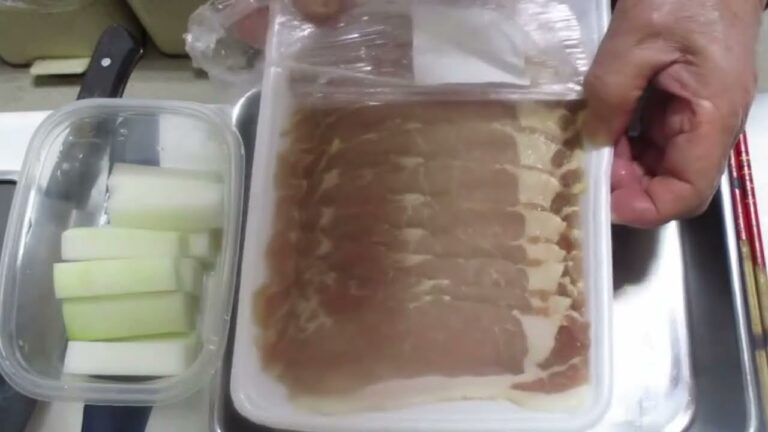 大根の豚肉🐽巻きピリ辛煮：全編