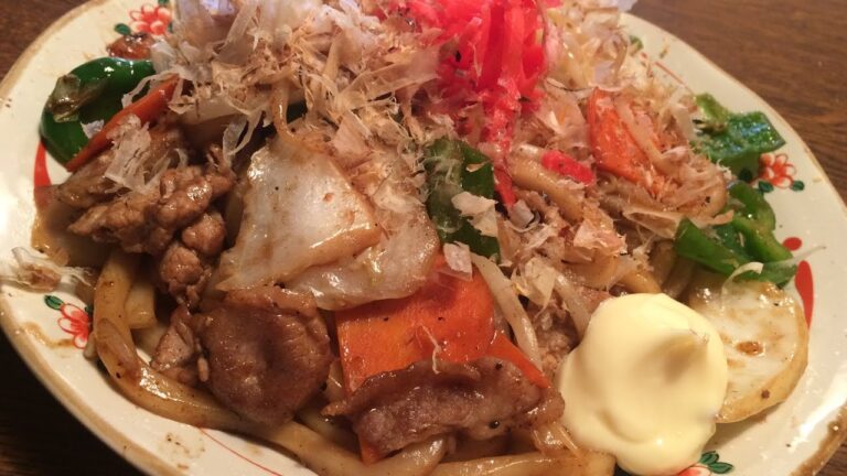 「焼うどん」作り方（ソース）