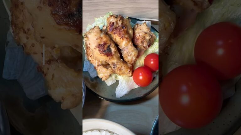 鶏手羽元でハニーマスタードチキン
