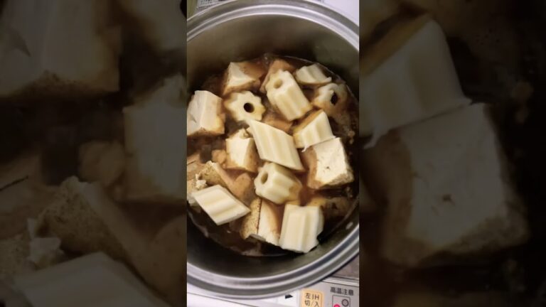 おでんをコトコト、ちくわぶにハマる