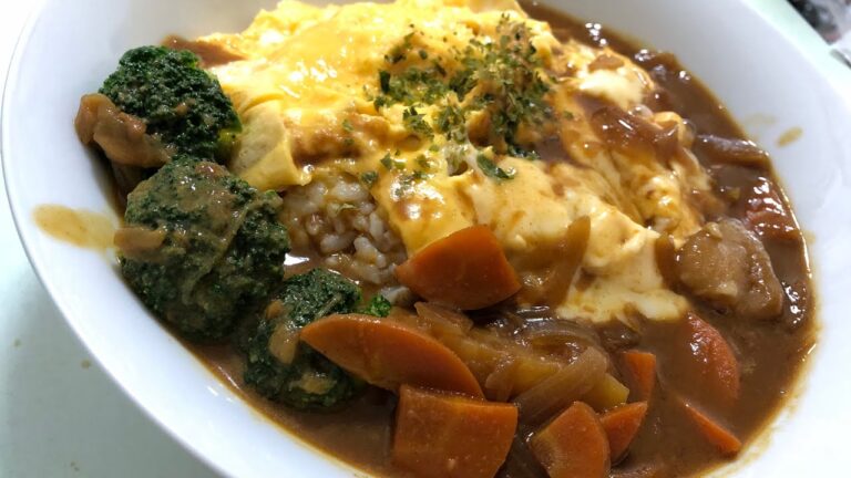 【卵たっぷり】とろとろたまごのチーズカレーライス【大盛りだね】