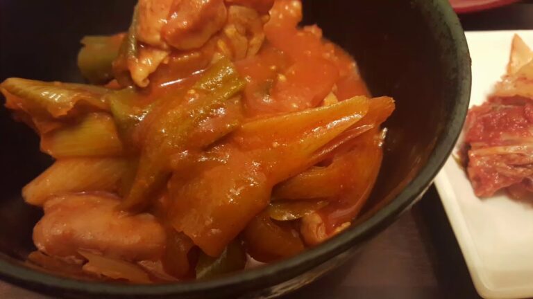 【韓国料理】日本の肉じゃがみたいな料理　　タットリタン