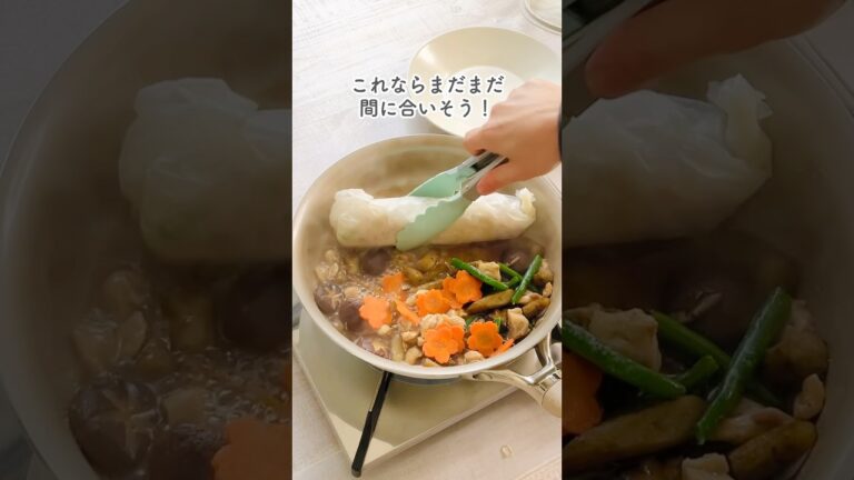 一気におせち2品【筑前煮とチキンロール】フライパンで！