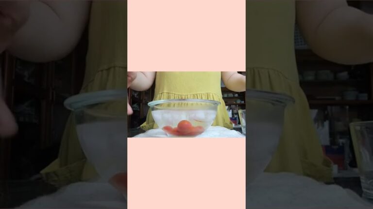 チャレンジ企画‼【ミニトマトの梅シロップ漬けっ】#shorts #料理 #梅シロップ