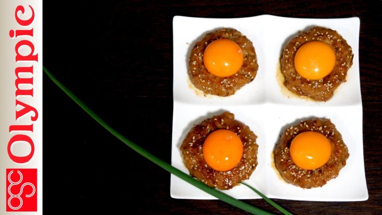 オリンピックの超簡単レシピ　鶏つくねの作り方