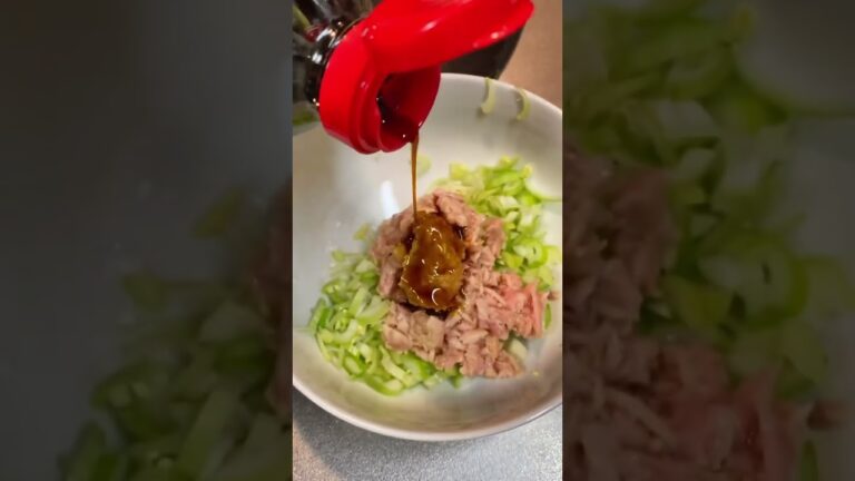 美味いを超えた！油揚げとツナの味噌焼き#shorts