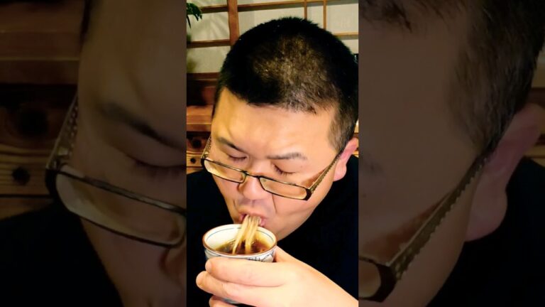 料理人の自分飯なんてこんなもの『天ざる』