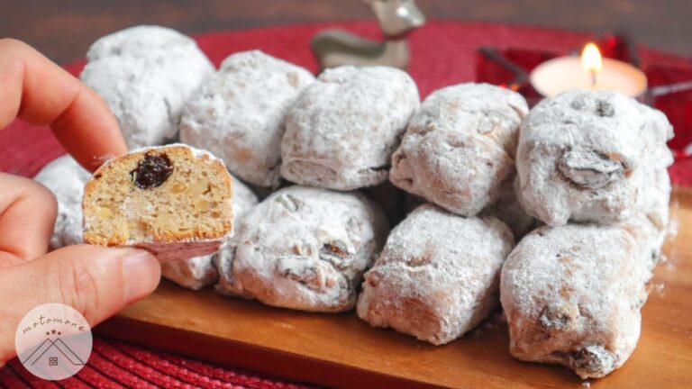 簡単・ミニシュトーレン/シュトレンの作り方・レシピ ＊ホームベーカリー対応＊Stollenkonfekt・mini stollen　2021#7