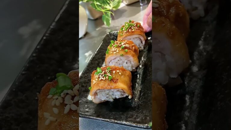 Rolled pork belly rice #shorts