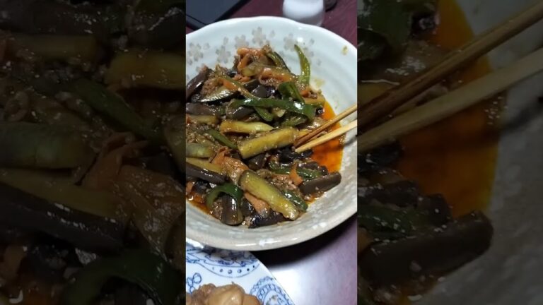 #晩ご飯 （ #鶏肉とゆで卵の甘辛煮 #麻婆茄子 ）2023/09/25