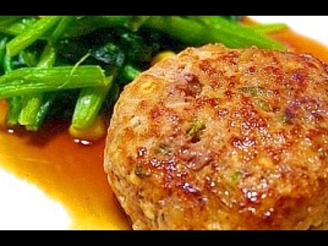 簡単【絶品レシピ】豆腐ハンバーグ