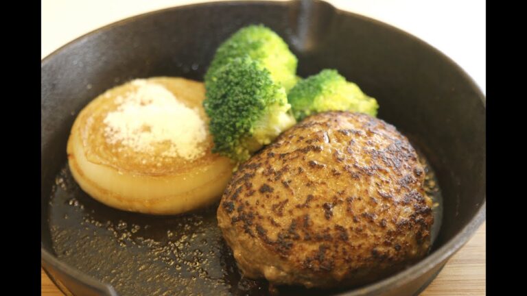 新玉のステーキと秘密のハンバーグ【イケメシ】【人気料理研究家が教える】講師：道乃（料理教室Lotta・料理研究家）