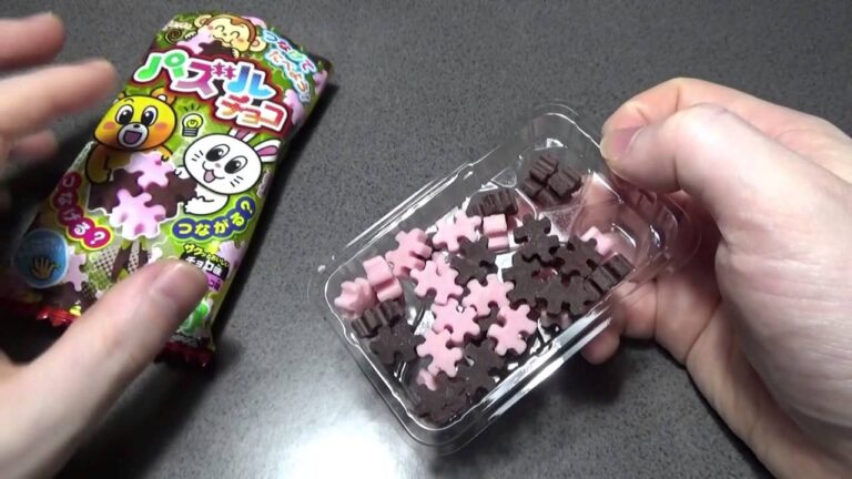 食べられるパズル『パズルチョコ』