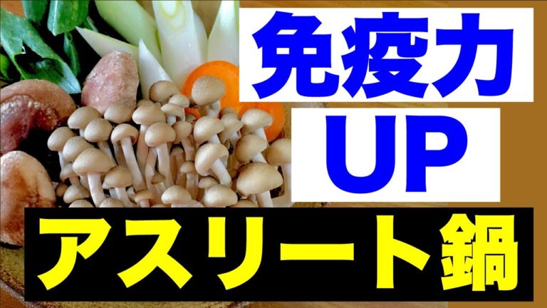 【免疫力UP対策】寒い日におすすめ！栄養満点アスリート鍋！|スポーツ栄養