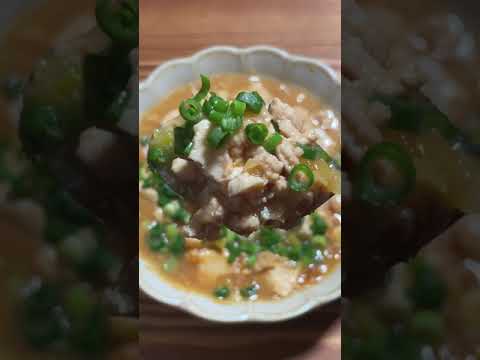 【鶏胸挽肉】ダイエット麻婆豆腐 #shorts