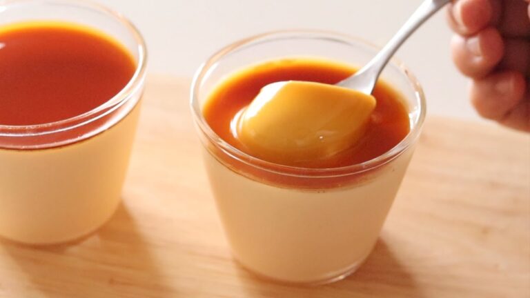 混ぜて冷やすだけ！簡単なめらかプリンの作り方 /No Oven Smooth pudding recipe