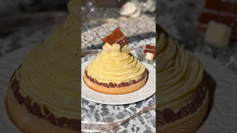 さつまいもモンブラン🍠🤎 さつまいものスイーツ初めて🍰❕ #モンブラン #秋 #ケーキ #vlog #かわいい #cake