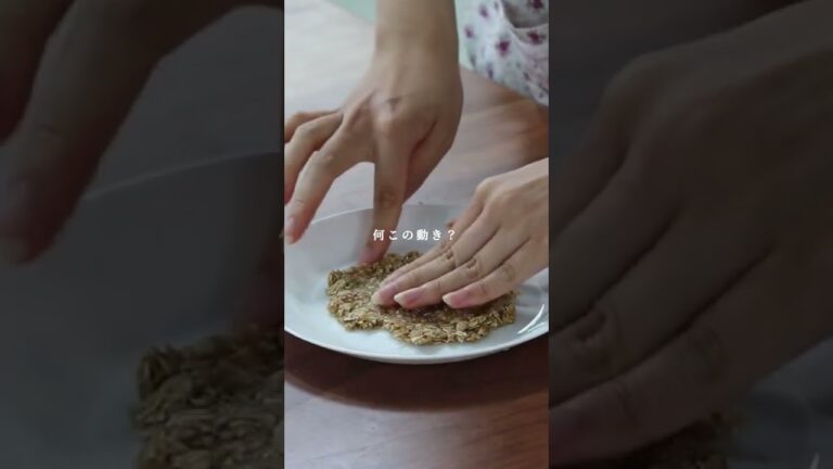 レンチンのみ.ノンオイル.ノンエッグ！材料3つオートミールクッキー
