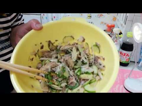 【ダイエット料理】簡単サバ水煮缶のポン酢和え