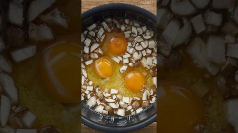 【試したことある？】卵入り炊き込みごはん #卵 #炊き込みご飯 #レシピ