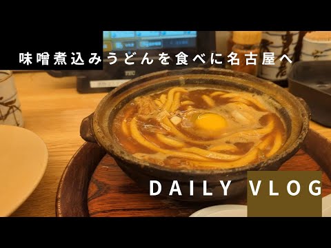 【DAILY VLOG】味噌煮込みうどんを食べるために名古屋に行く男子高校生｜NAGOYA｜Travel｜