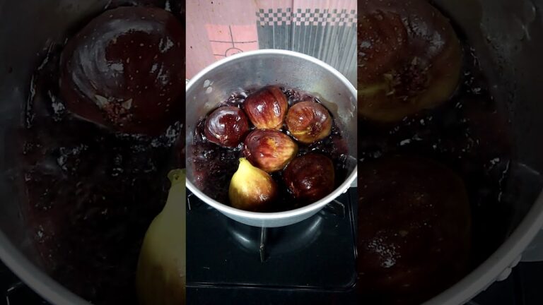 2017年9月24日いちじくの赤ワイン煮