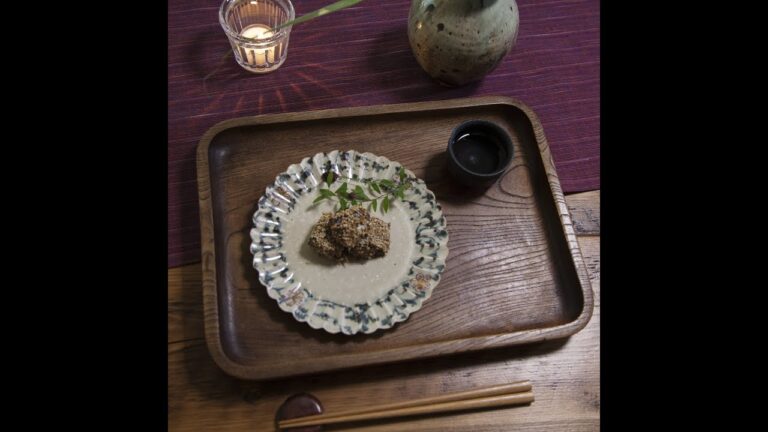 “ごま”をたっぷりつかって栄養満点！秋刀魚の利久まぶし ｜和食のレシピ集