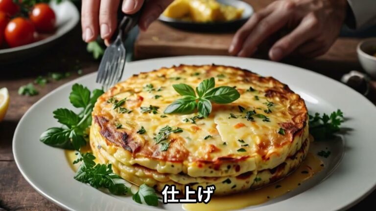スペイン風オムレツの作り方