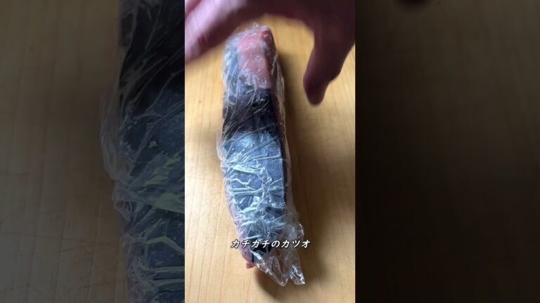 焼津発！鰹のルイベ #shorts