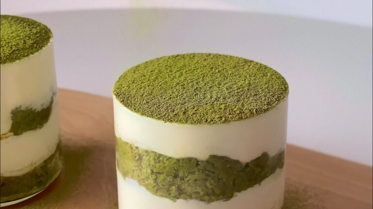 【ほろ苦クリーミー♡】抹茶ティラミスの作り方 Matca Tiramisu Recipe