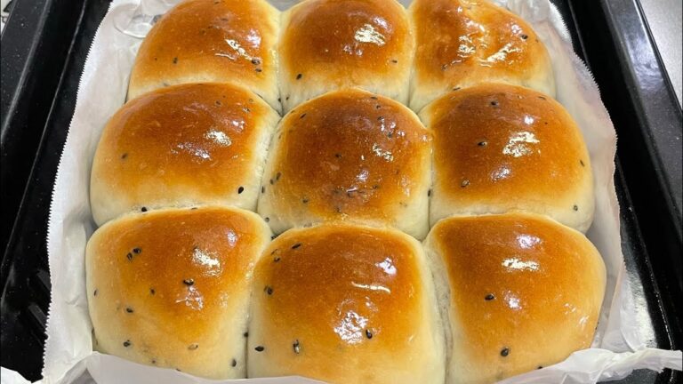 こね時間3分❤️しっとりふわふわ♡さつまいもちぎりパン🍠（元パン屋が作る👩🏻‍🍳）