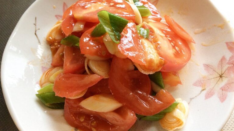 おつまみねぎトマト