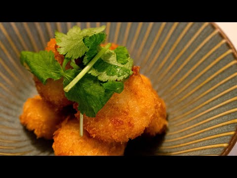 【ホタテ見つけたら速攻揚げてください】ホタテカツ #shorts