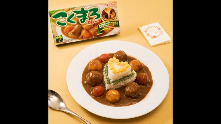 包丁いらずのデコレーションハートカレー【クラシルコラボ動画】