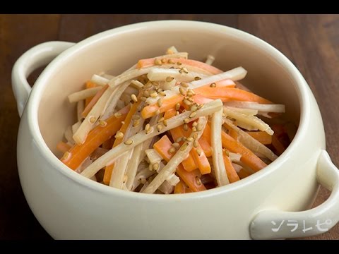 数秒でわかる「ごぼうサラダ」の作り方