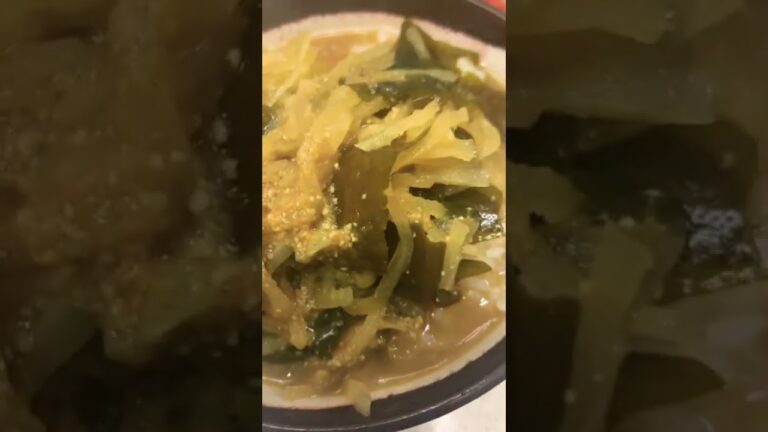 味噌汁ご飯🍚