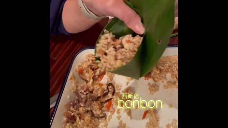 今日は中華ちまき作ってみた！