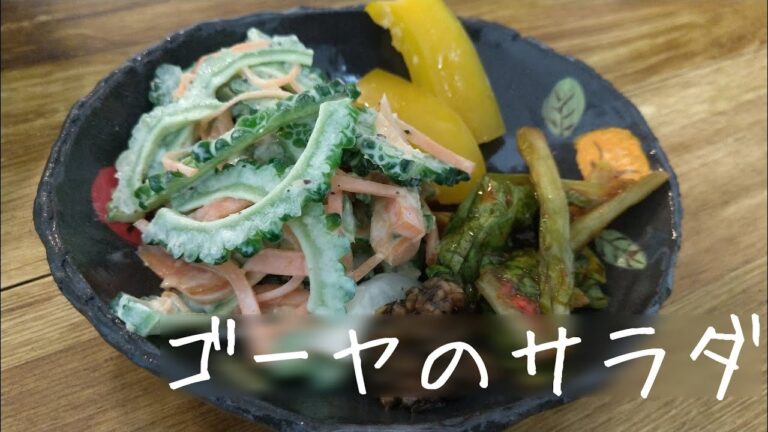 ～季節の野菜～ゴーヤのサラダ