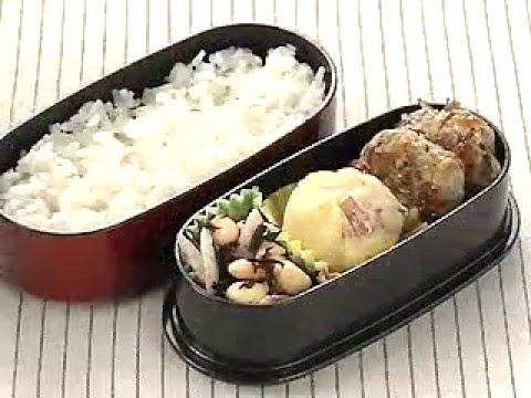 イワシとごぼうのハンバーグ弁当　レシピ動画