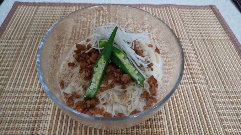 冷やし坦々そうめん 2022.8.10放送