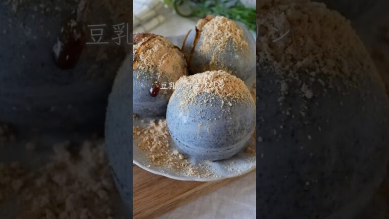 豆乳黒ごまプリン#グルテンフリー #レシピ