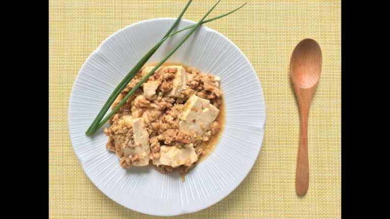 レンジで10分！「麻婆豆腐」の作り方。小田真規子さんの豆腐レシピ