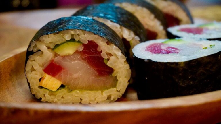 オンライン和食料理教室〜11 巻き寿司の作り方