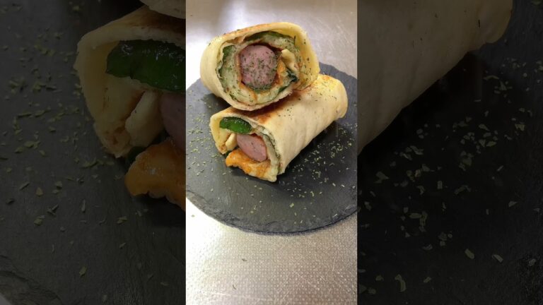 ソーセージをじゃがいもで巻いたらめちゃくちゃ美味い料理が出来ました！#shorts