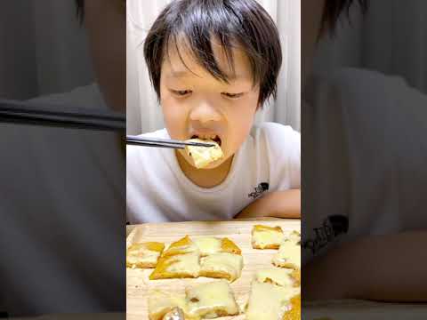 話題の豆腐キムチチーズを何も知らない小学生に食べさせた結果…w ダイエット飯 #shorts