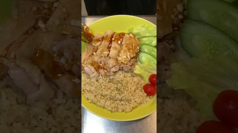 【ご飯が止まらない】炊飯器で作る本格的なタイ料理🇹🇭 〜カオマンガイ〜 #shorts