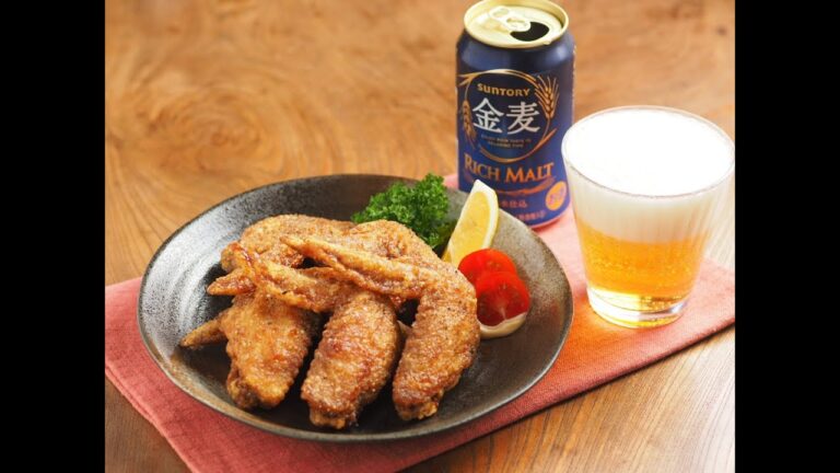 名古屋風手羽先の唐揚げの作り方、激ウマ！お店の味そのまま！