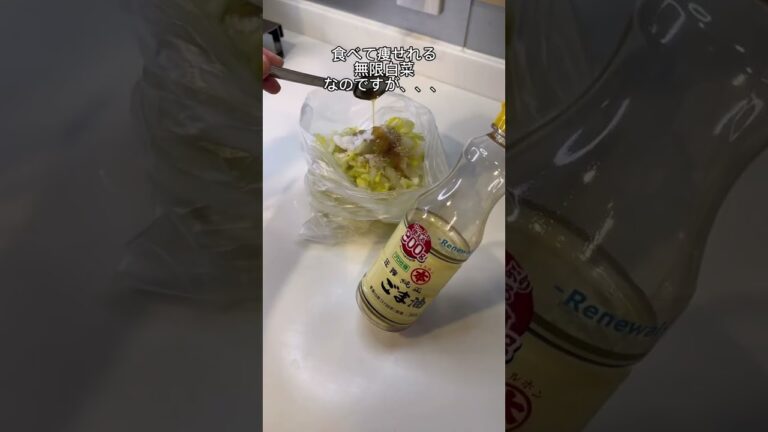 【-25kg痩せ】大量に余った白菜ならこの料理🤤✨