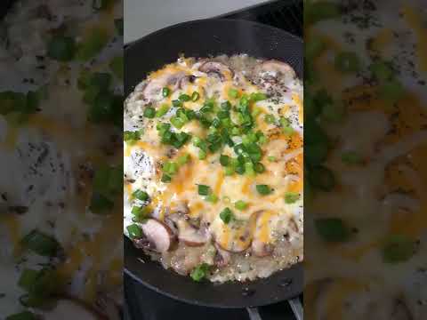 朝食マッシュルームたまご焼き♪♪